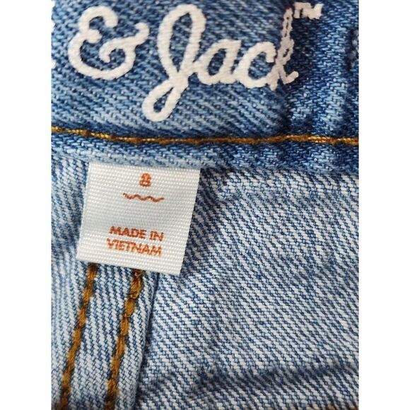 Cat & Jack Relaxed Straight Blue Jeans Size 8 Boys - Picture 7 of 8